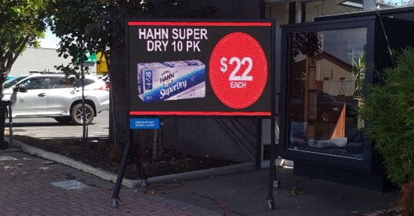 outdoor display signs