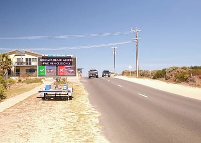 Goolwa Beach Graphic Road Signs