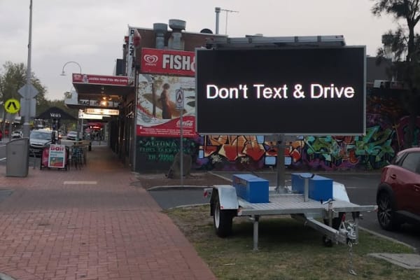 Outdoor Display Board For Simple Messages